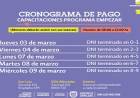 EL 3 DE MARZO COMIENZA EL PAGO A LOS BENEFICIARIOS DEL PROGRAMA EMPEZAR