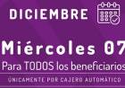ESTE MIÉRCOLES COBRARÁN LOS BENEFICIARIOS DE INCLUSIÓN 
