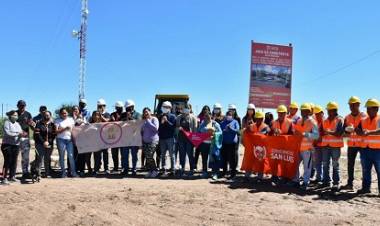 COMENZARON A CONSTRUIRSE NUEVAS VIVIENDAS EN BALDE Y ALTO PENCOSO