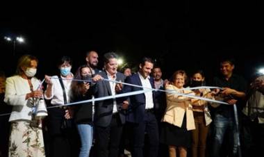 TAMAYO INAUGURÓ EL PARQUE INTEGRAL ZONA NORTE