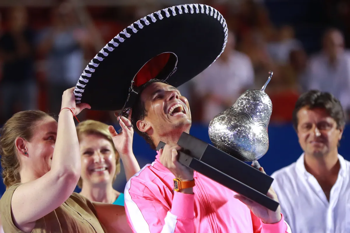 RAFA  NADAL EL DUEÑO DEL ATP DE ACAPULCO LLEGANDO A 15 VICTORIAS CONSECUTIVAS