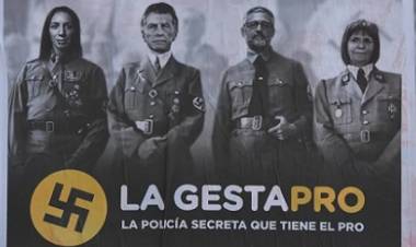 PROCESARON POR ESPIONAJE PROHIBIDO A LA GESTAPRO