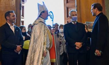 ALBERTO PARTICIPÓ EN LA INAUGURACIÓN DE LAS REFACCIONES DE LA IGLESIA CATEDRAL