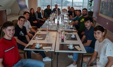 ALBERTO RECIBIÓ AL PLANTEL DE GEPU 