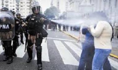 REPRESIÓN, HERIDOS Y DETENIDOS