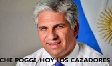 CHE POGGI. HOY LOS CAZADORES