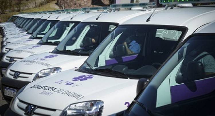 SAN LUIS ADQUIRIÓ 15 UNIDADES DE ASISTENCIA EQUIPADAS