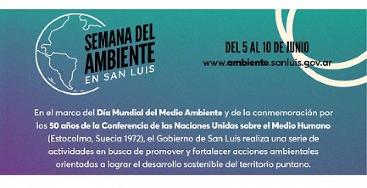 SAN LUIS PRESENTÓ LA SEMANA DEL AMBIENTE