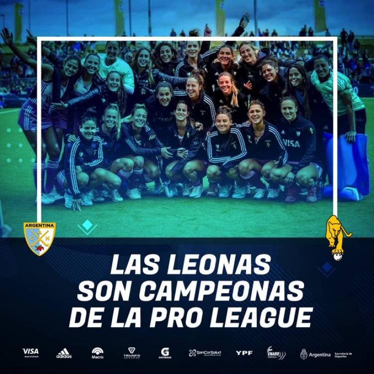 FIH PRO LEAGUE: LAS LEONAS SE CONSAGRARON CAMPEONAS