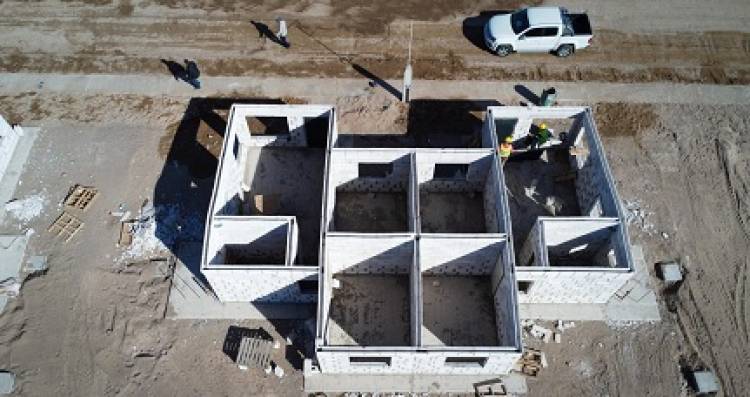 LA PROVINCIA CONSTRUYE VIVIENDAS Y UN CENTRO INTEGRADOR UPRO EN LA CALERA