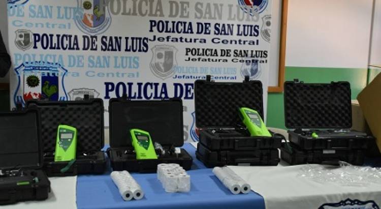 MÁS EQUIPOS PARA REALIZAR CONTROLES DE ALCOHOLEMIA