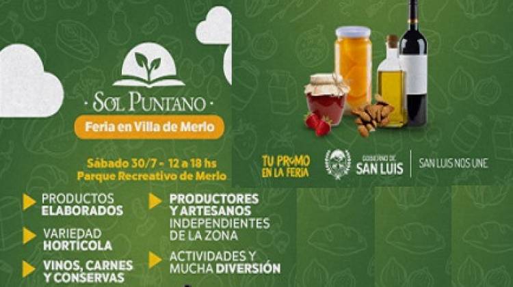 SE VIENE LA GRAN FERIA DE SOL PUNTANO EN MERLO