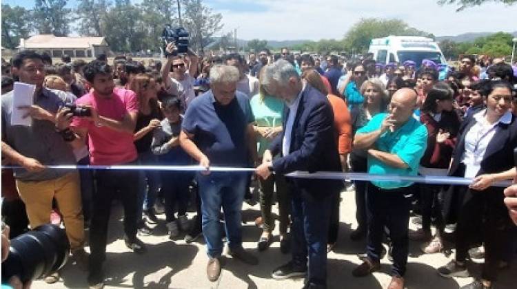EN QUINES, EL GOBERNADOR VISITÓ CINCO OBRAS QUE TENDRÁN UN GRAN IMPACTO SOCIAL