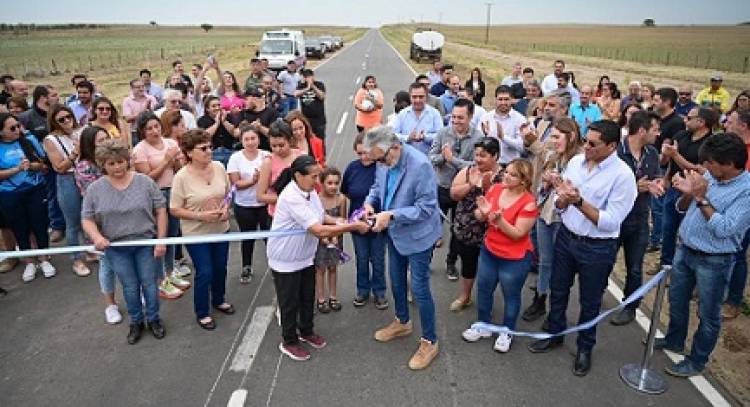 ALBERTO INICIÓ SU CUARTO DÍA DE VISITAS AL INTERIOR EN EL DEPARTAMENTO DUPUY