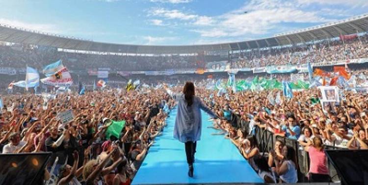 CRISTINA SERÁ LA ÚNICA ORADORA EN EL ESTADIO DIEGO ARMANDO MARADONA