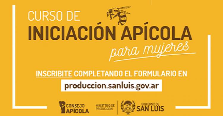 CURSO DE INICIACIÓN APÍCOLA PARA MUJERES DE LA PROVINCIA