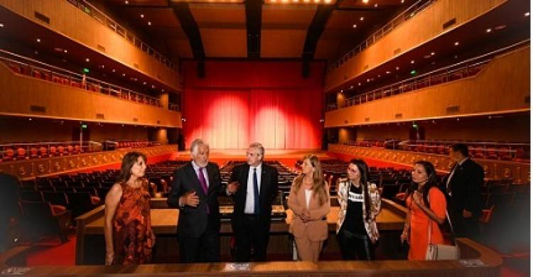 ALBERTO FERNÁNDEZ: “ES UNA OBRA IMPRESIONANTE”