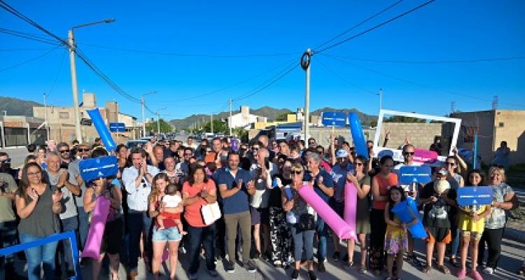 MÁS OBRAS QUE LLEVAN CALIDAD DE VIDA A LOS VECINOS DE SAN LUIS 