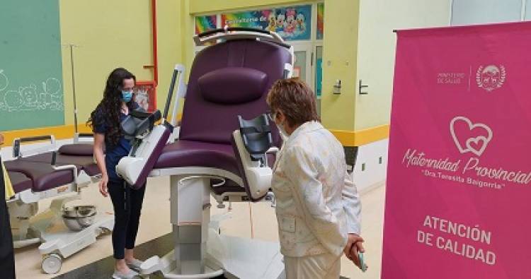 LA MATERNIDAD “DRA. TERESITA BAIGORRIA” RECIBIÓ DOS SILLONES DE PARTO 