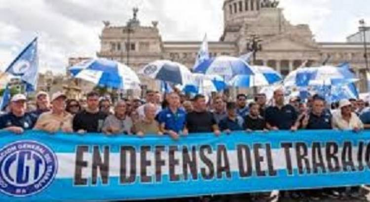 PARO NACIONAL PARA ESTE JUEVES CONVOCADO POR LA CGT